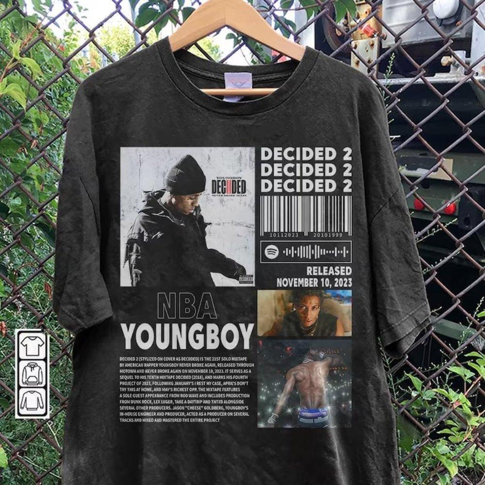 Youngboy Never Broke Again Rap Album Fan Graphic T-Shirt